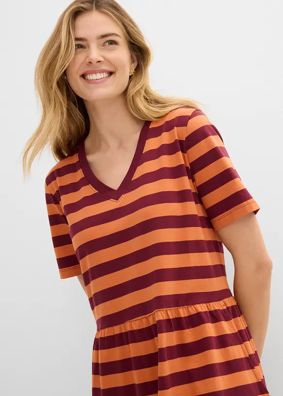 Abito in jersey di cotone biologico, bonprix