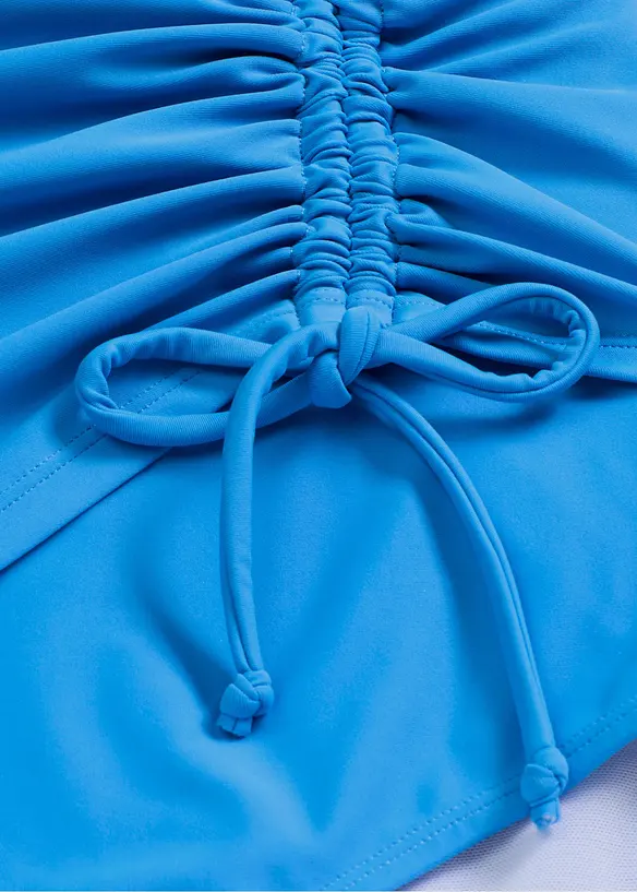 Costume intero con arricciatura ed effetto modellante leggero, bonprix