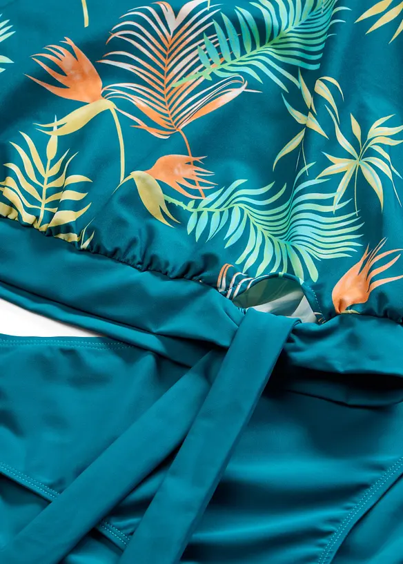 Tankini a fascia con spalline multiway (set 2 pezzi), bonprix