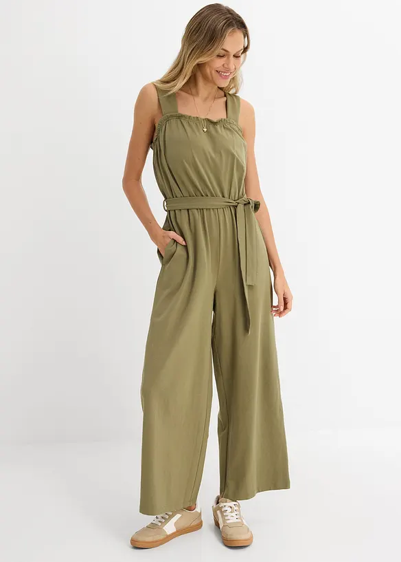 Tuta in jersey di misto cotone, bonprix