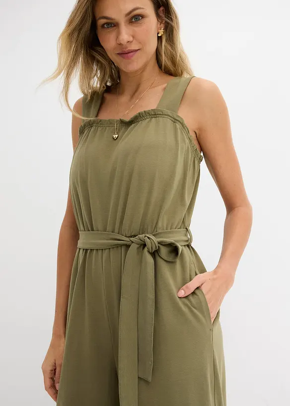 Tuta in jersey di misto cotone, bonprix