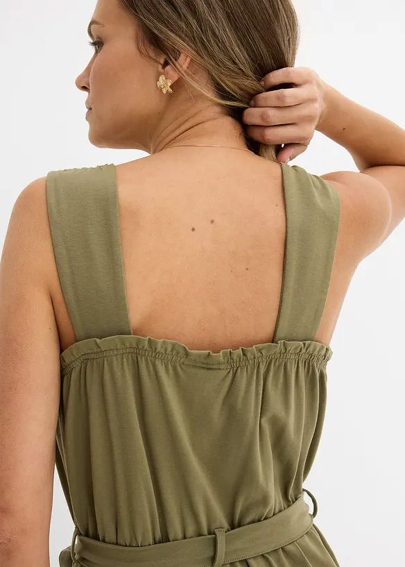 Tuta in jersey di misto cotone, bonprix