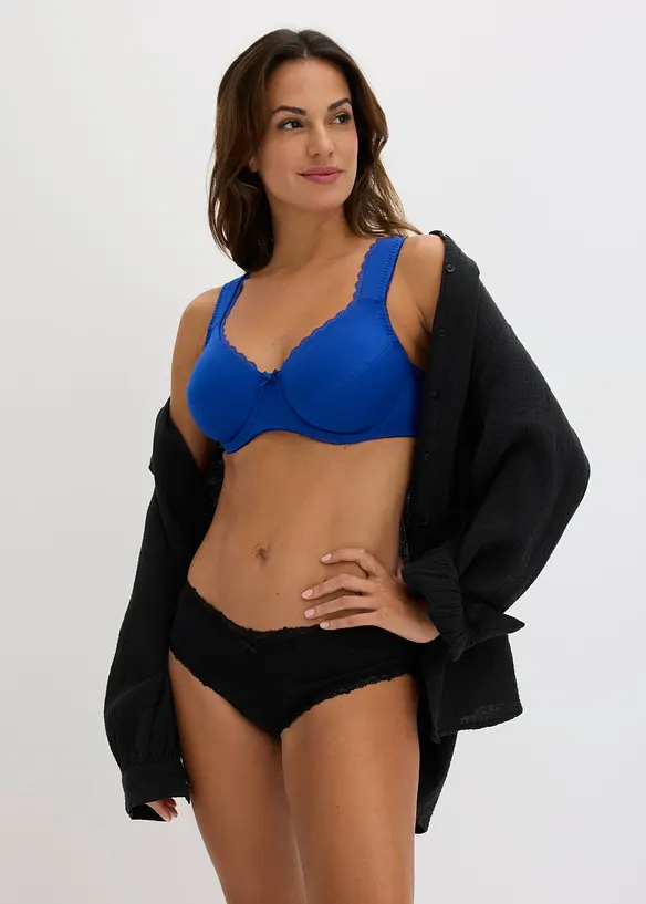 Reggiseno con ferretto e cotone biologico (pacco da 3), bonprix