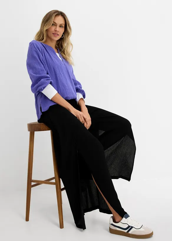 Pantaloni in viscosa fluente, bonprix