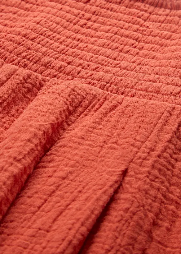 Pantaloni capri in soffice mussola, bonprix