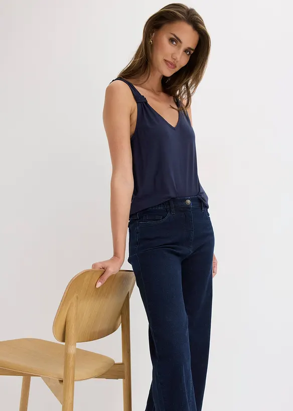 Top in jersey di pura viscosa, bonprix