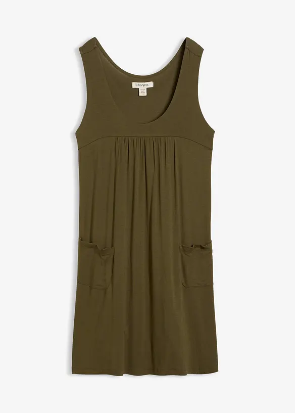 Abito corto in jersey di viscosa morbida, bonprix