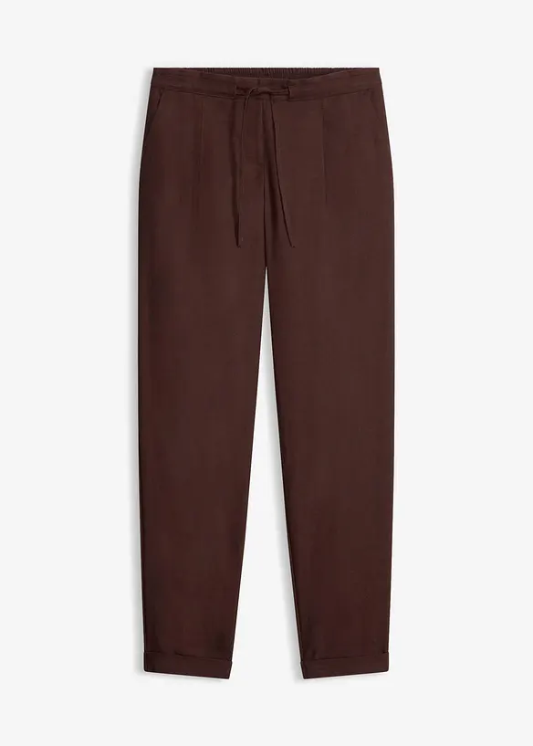 Pantaloni in misto lino, bonprix