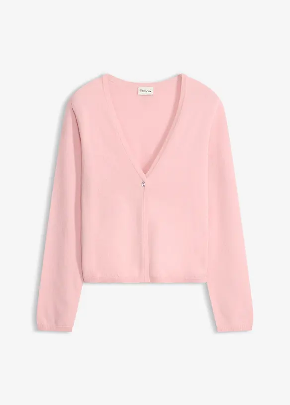 Cardigan semplice in filato fine, bonprix