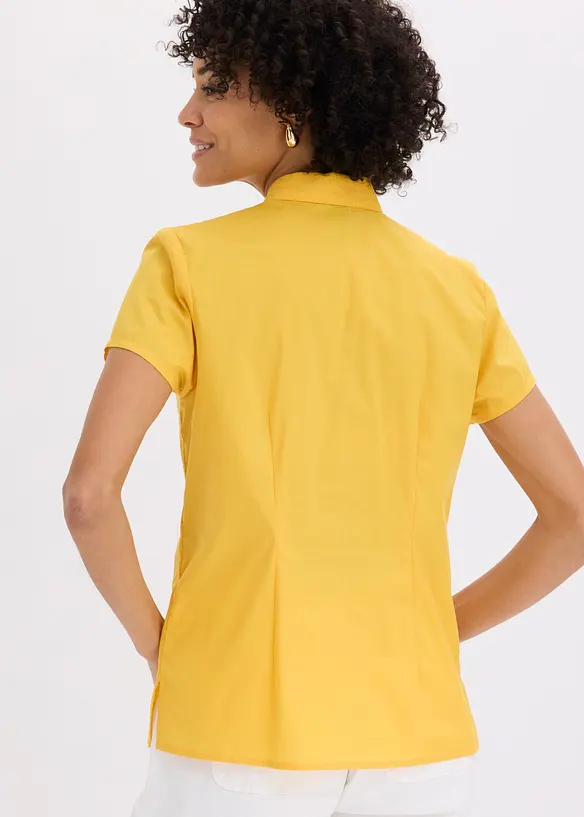 Camicetta a maniche corte in popeline, bonprix