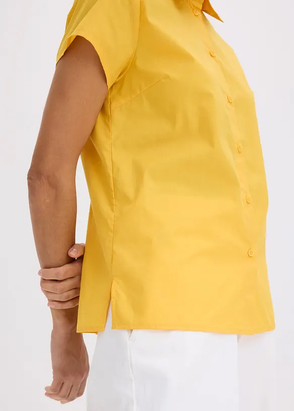 Camicetta a maniche corte in popeline, bonprix