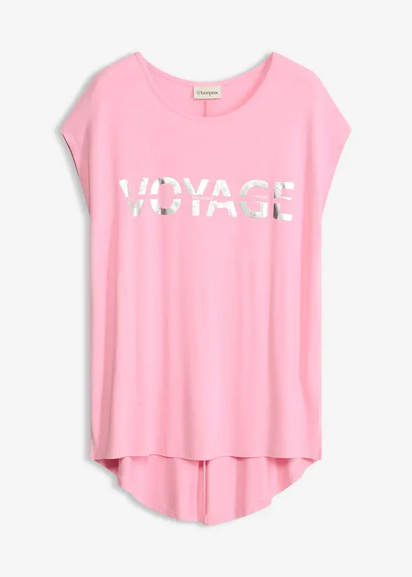 Maglia lunga in misto viscosa, bonprix