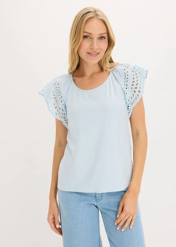 Maglia in misto cotone, bonprix