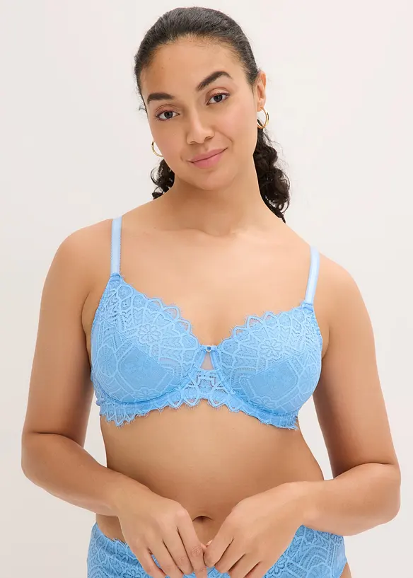 Reggiseno minimizer con dettagli dorati, bonprix