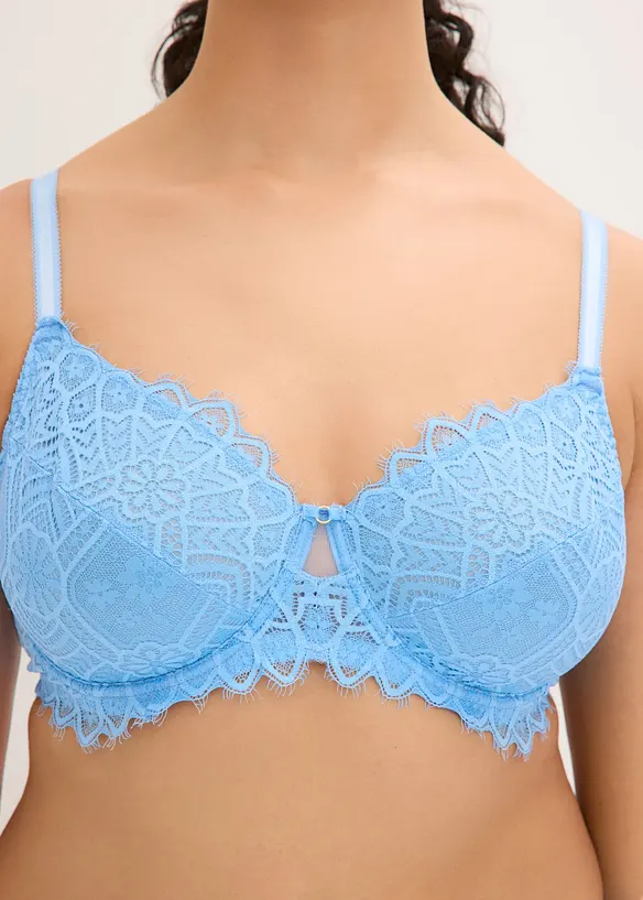 Reggiseno minimizer con dettagli dorati, bonprix
