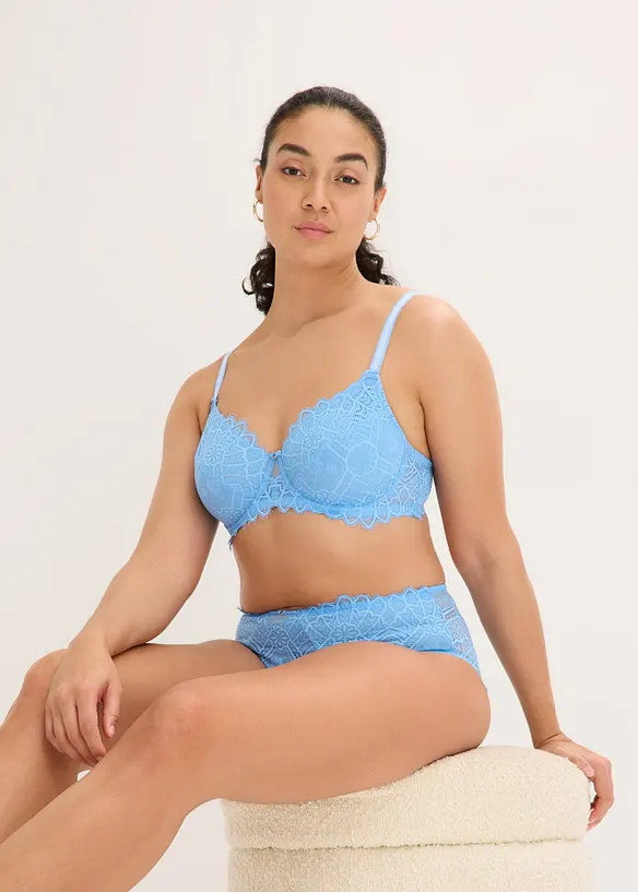 Slip alto in pizzo delicato, bonprix