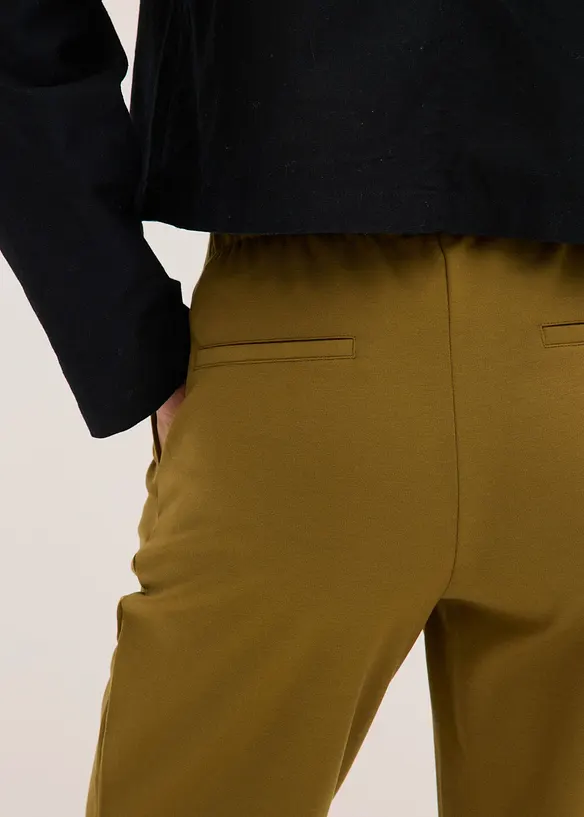 Pantaloni barrel con pinces, bonprix