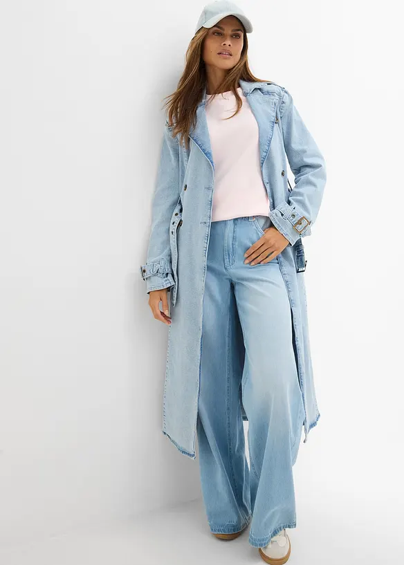 Trench in denim, bonprix