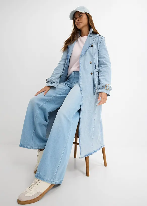 Trench in denim, bonprix