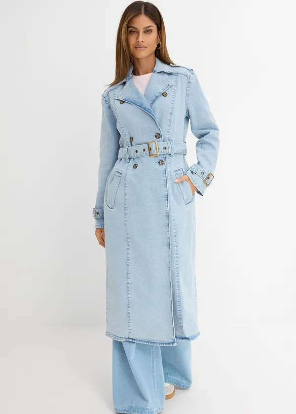 Trench in denim, bonprix