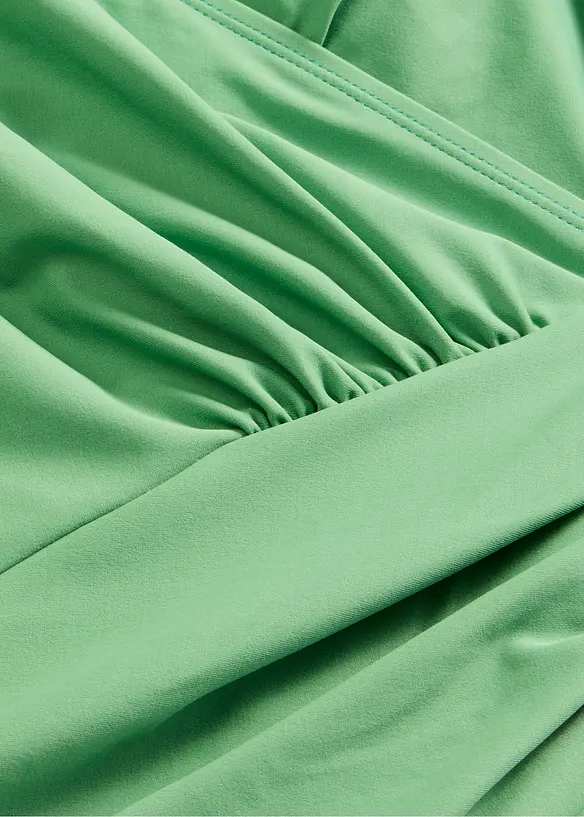 Costume intero incrociato con effetto modellante medio, bonprix