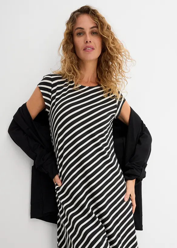 Abito di jersey dalla linea sfiancata, bonprix