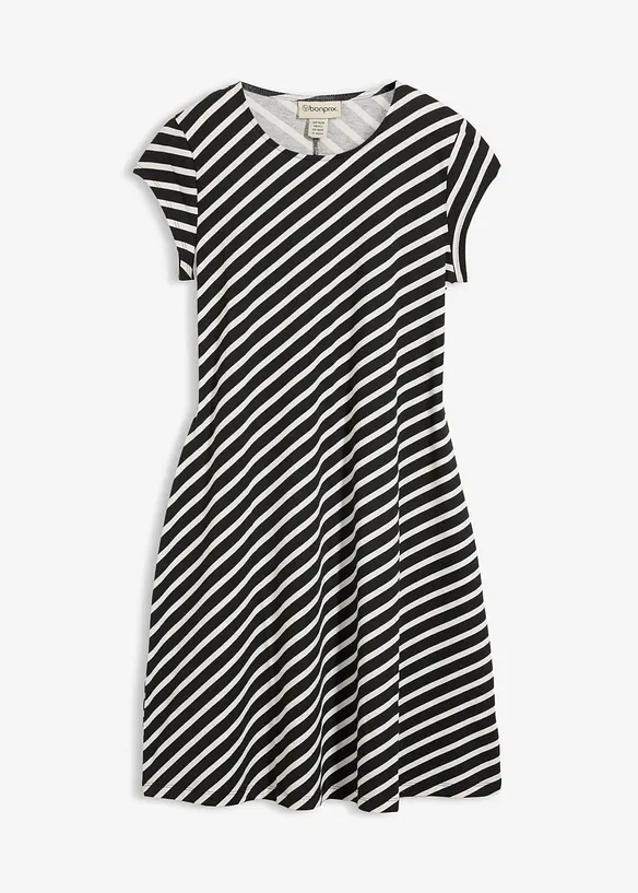 Abito di jersey dalla linea sfiancata, bonprix