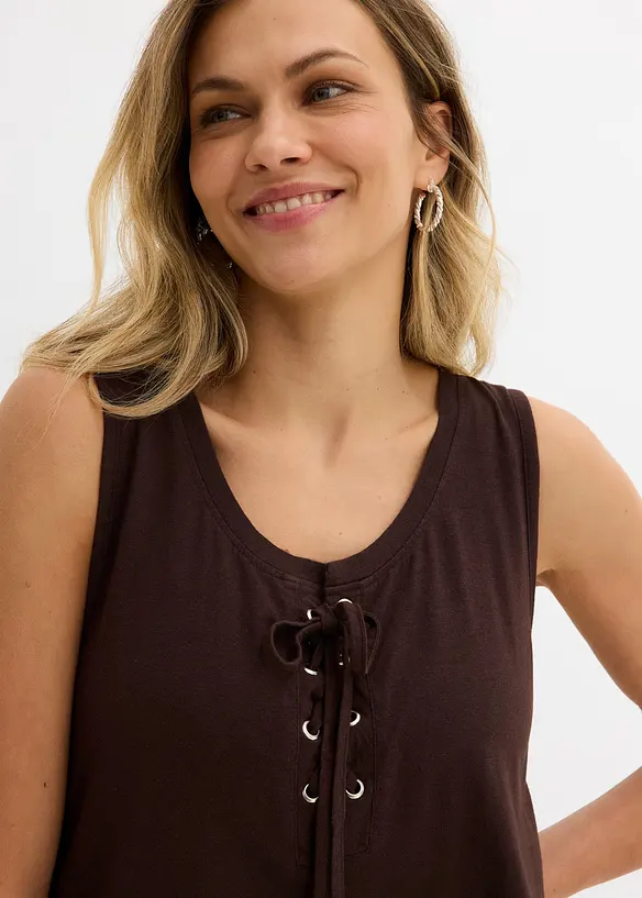 Abito di jersey con laccetto intrecciato, bonprix