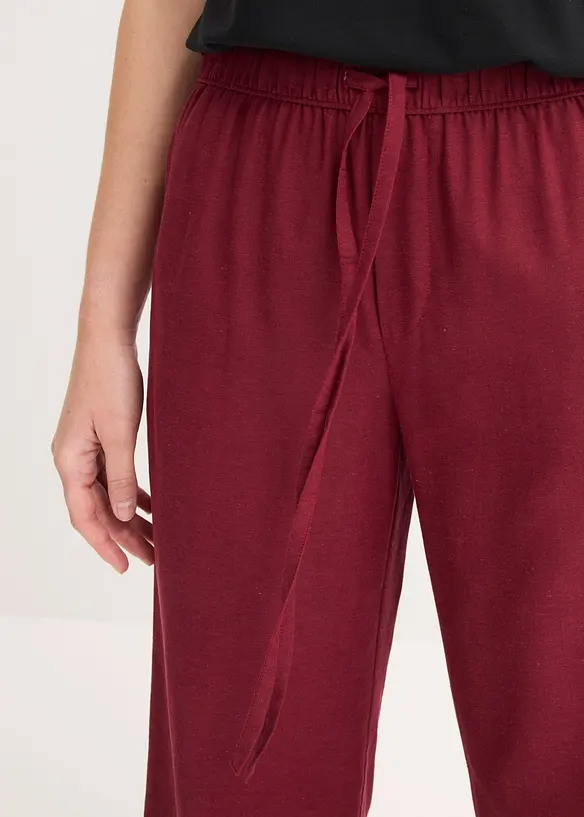 Pantaloni a palazzo in fresco misto lino, bonprix