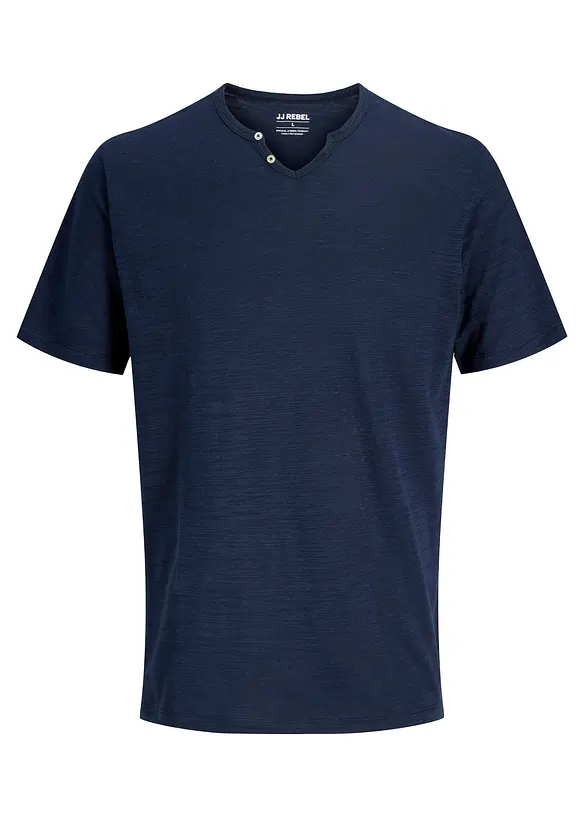 Maglia serafino JJ REBEL in puro cotone, JJ REBEL