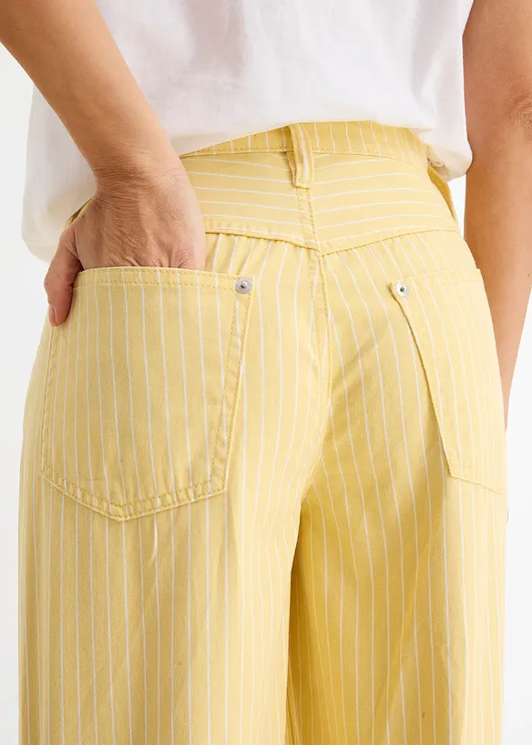 Pantaloni in twill di puro cotone, bonprix