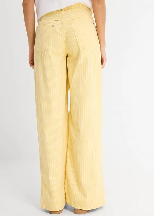 Pantaloni in twill di puro cotone, bonprix