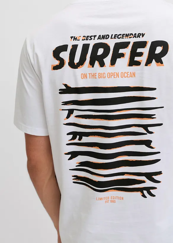 T-shirt JJ REBEL in puro cotone, JJ REBEL