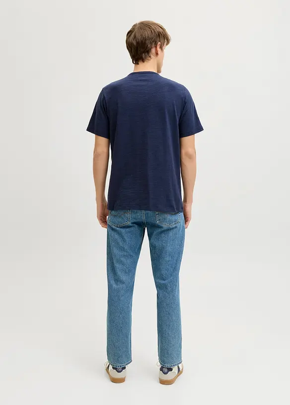 Maglia serafino JJ REBEL in puro cotone, JJ REBEL