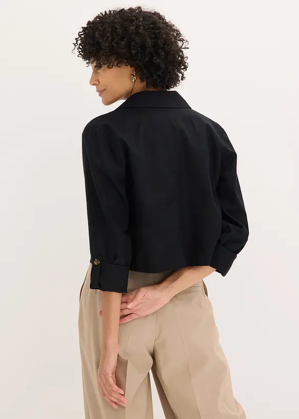 Giacchina in misto lino, bonprix