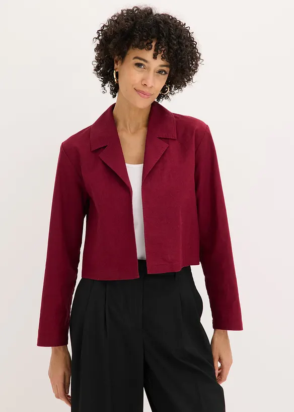 Giacchina in misto lino, bonprix