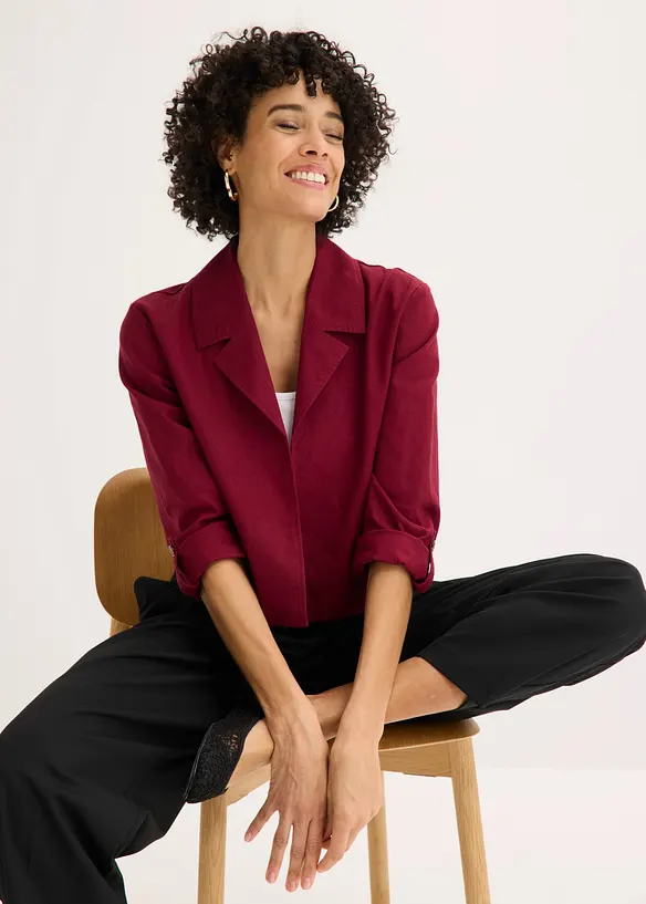 Giacchina in misto lino, bonprix