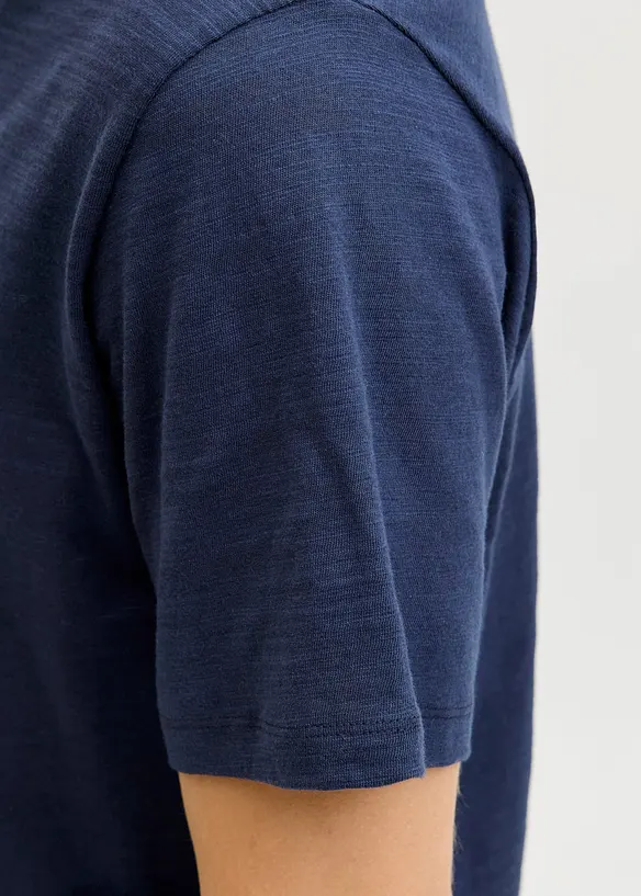 Maglia serafino JJ REBEL in puro cotone, JJ REBEL