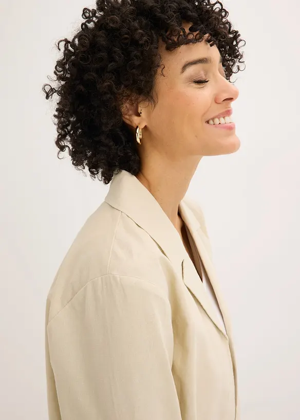 Giacchina in misto lino, bonprix