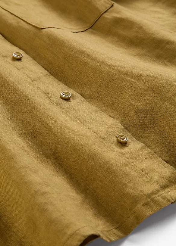 Camicetta a maniche corte in puro lino, bonprix