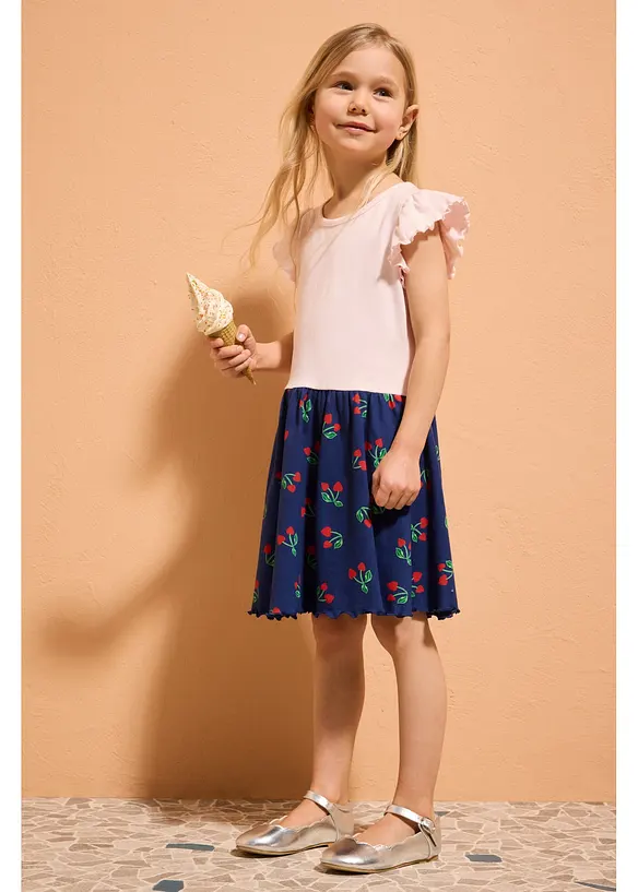 Abito in jersey di puro cotone biologico, bonprix