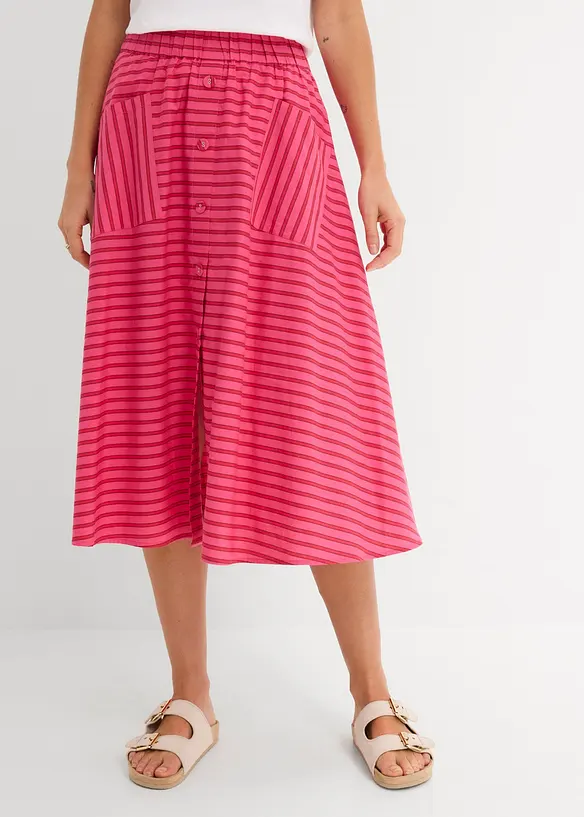 Gonna in puro cotone, bonprix