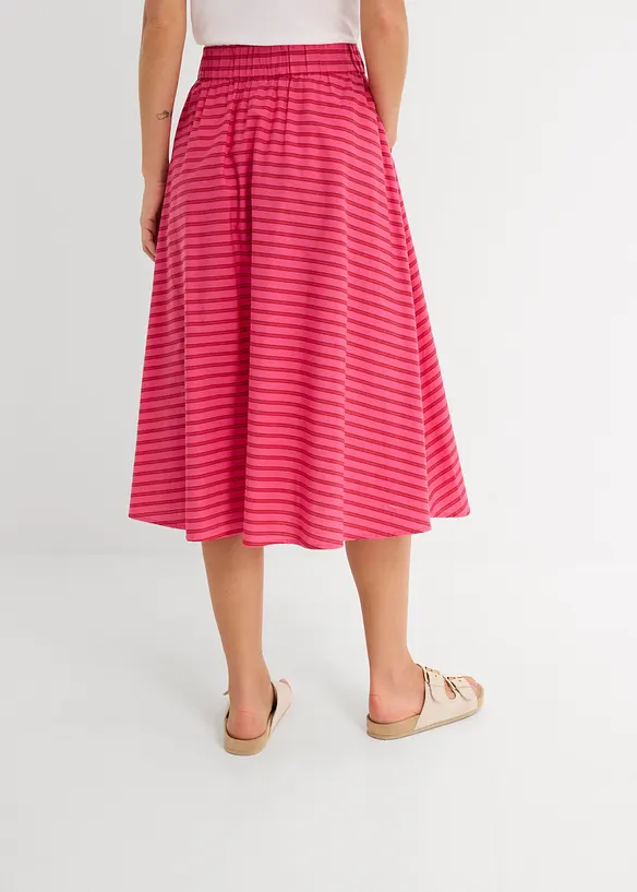 Gonna in puro cotone, bonprix