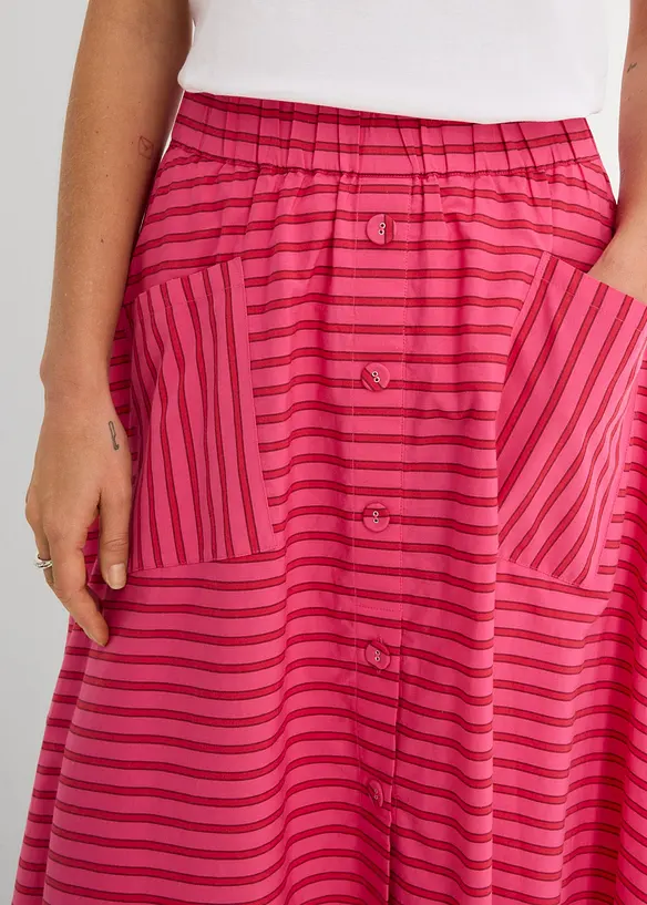 Gonna in puro cotone, bonprix