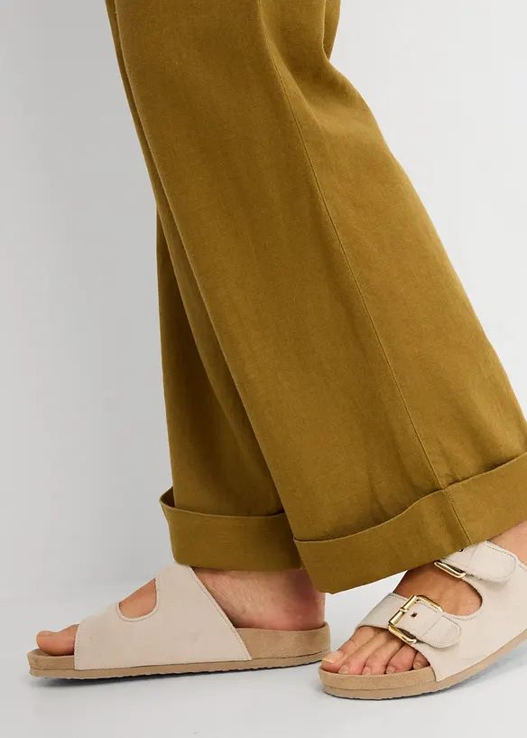 Pantaloni utility con orlo risvoltato, bonprix