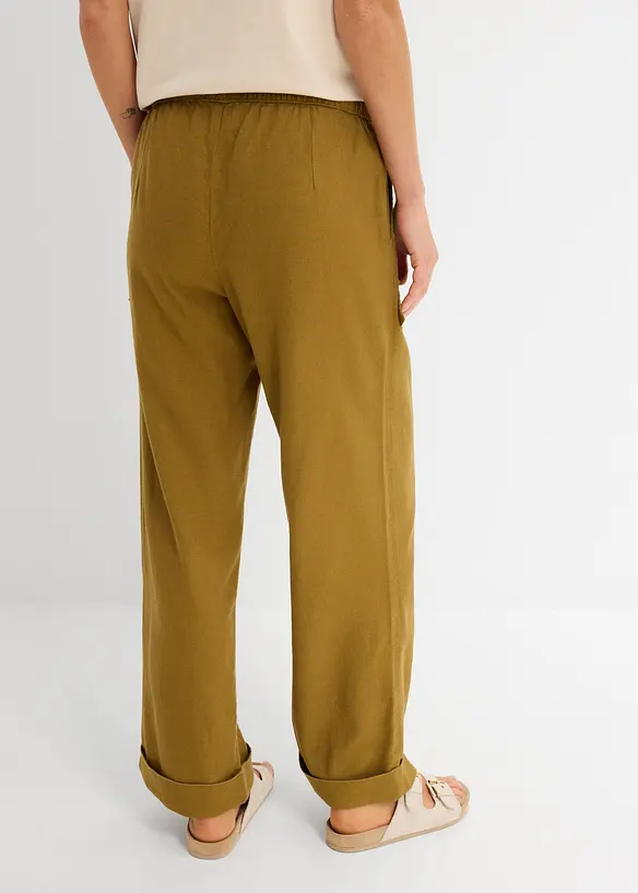 Pantaloni utility con orlo risvoltato, bonprix