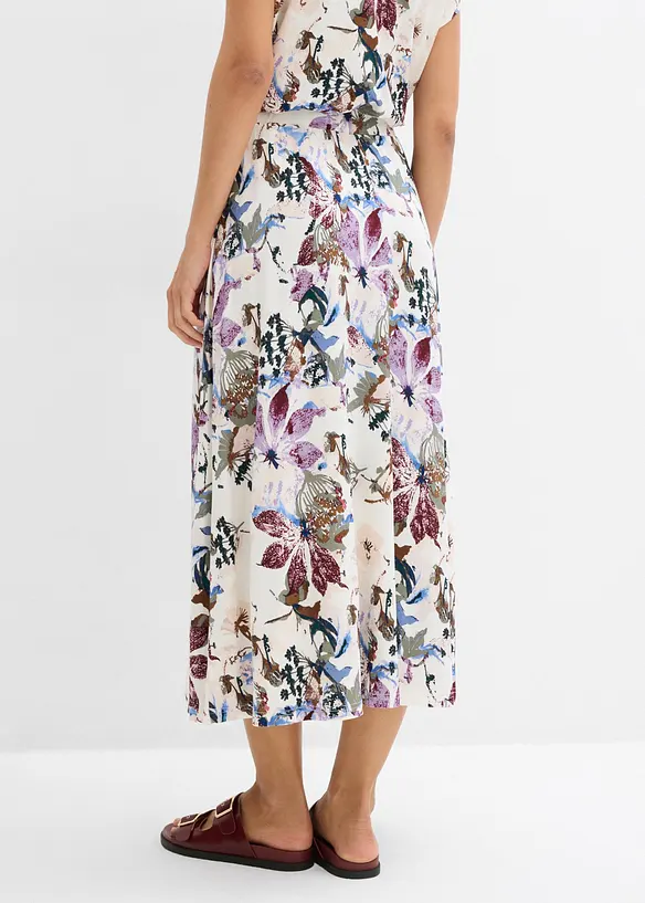 Gonna in viscosa fluente, bonprix