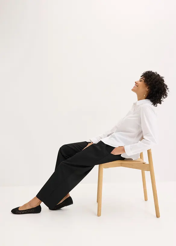 Pantaloni barrel, bonprix