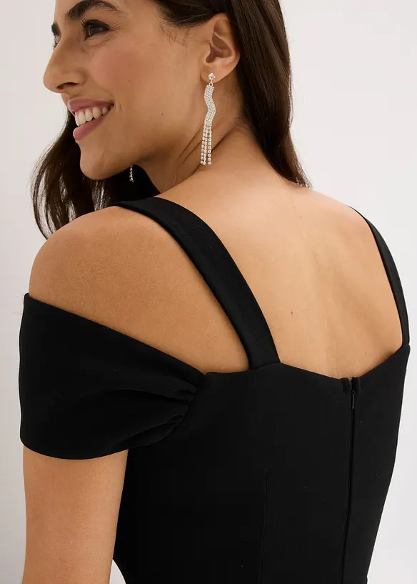 Tuta elegante in cr&ecirc;pe operato, bonprix