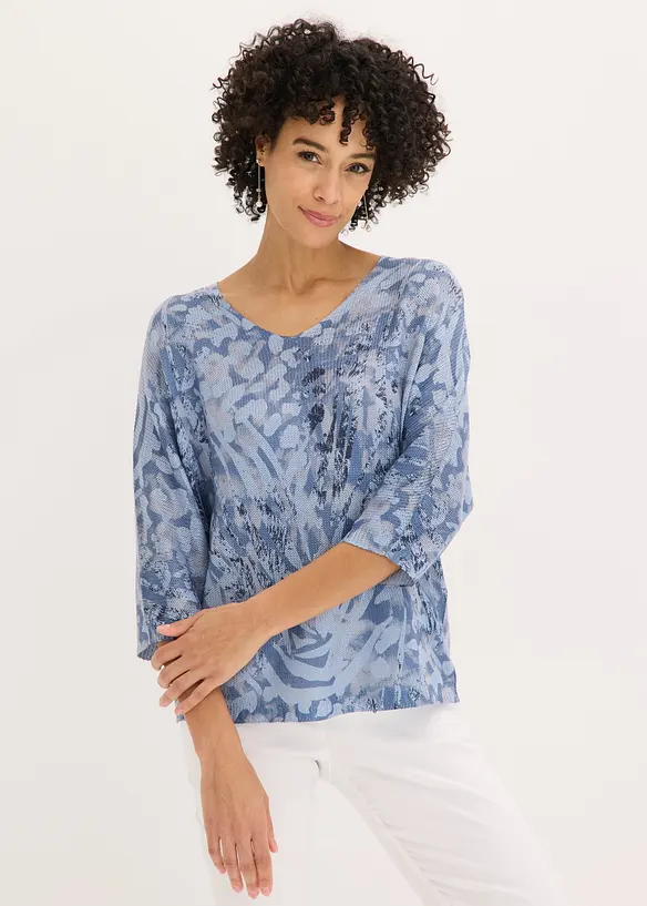 Maglione con maniche a pipistrello, bonprix